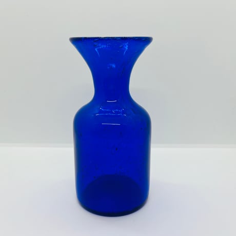 【Erik Hoglund / エリックホグラン】フラワーベース　ブルー　H525/150《Boda》  -A