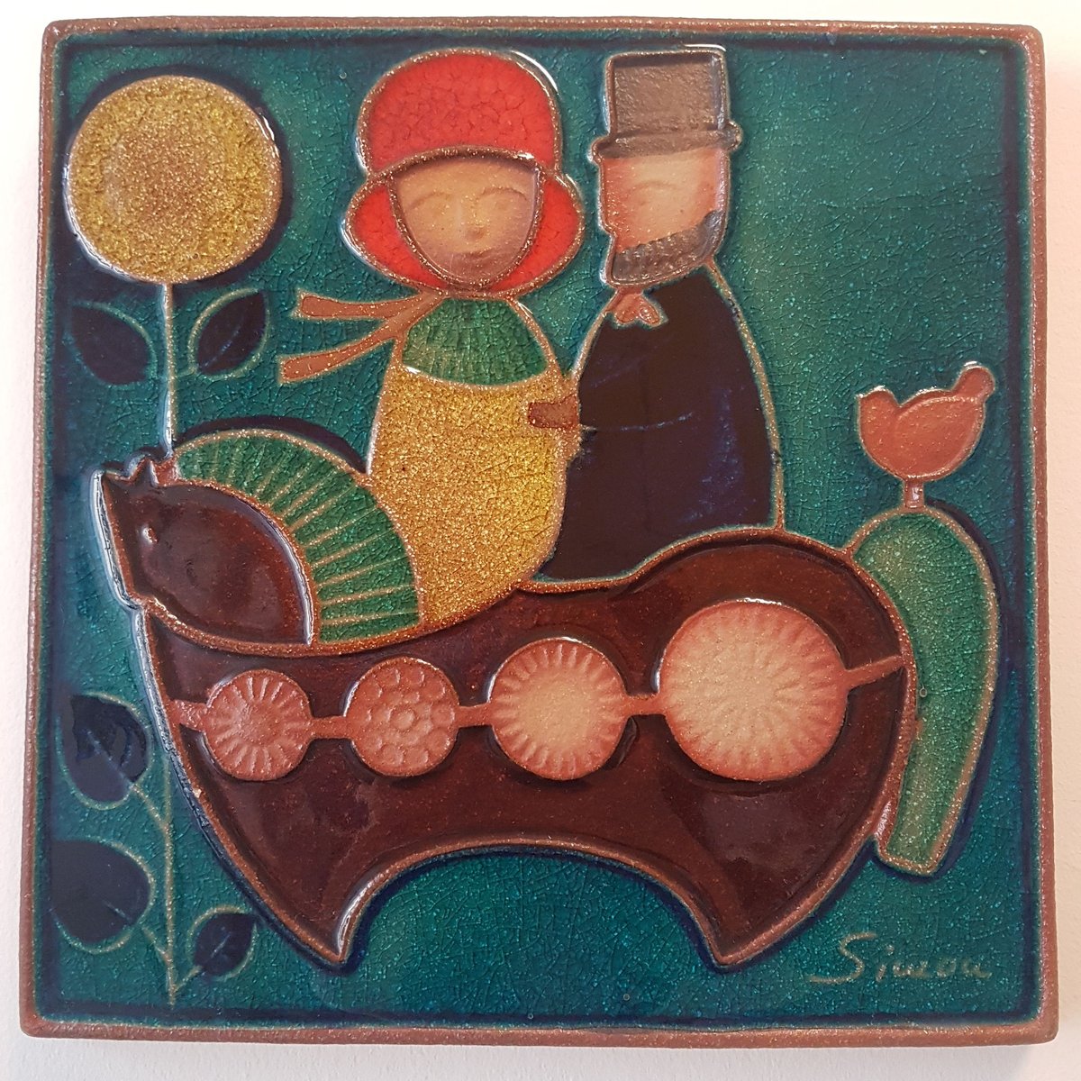 Soholm》優雅な散歩の陶板【Joseph Simon】 | sugallery