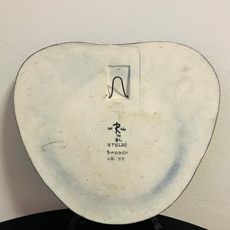 【Sylvia leuchovius 】鳥のハート型陶板《Rörstrand》