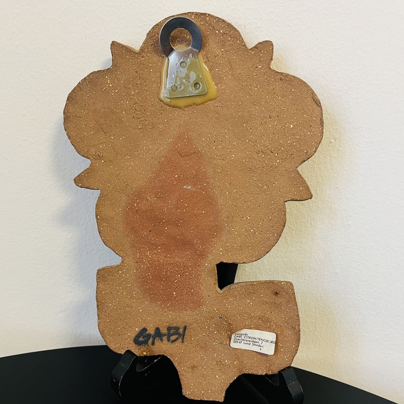 Gabi Citron-Tengborg】ブルーのお花の陶板 | sugallery Gabi Citron-Tengborg】ブルーのお花の陶板 | sugallery