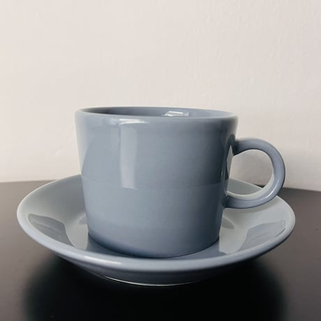 《ARABIA》Teema コーヒーカップ＆ソーサー　 グレー【廃盤色】③