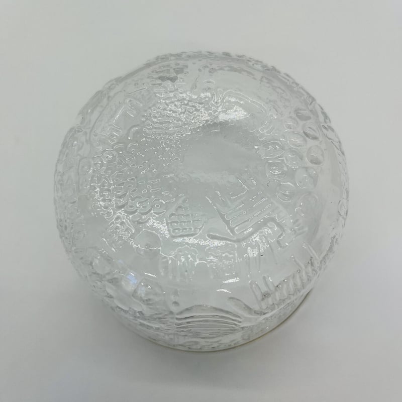 ARABIA - Oiva Toikka   fauna ボウル2個 北欧のファウナ ガラスボウル 9cm 自然な動物と植物 アート