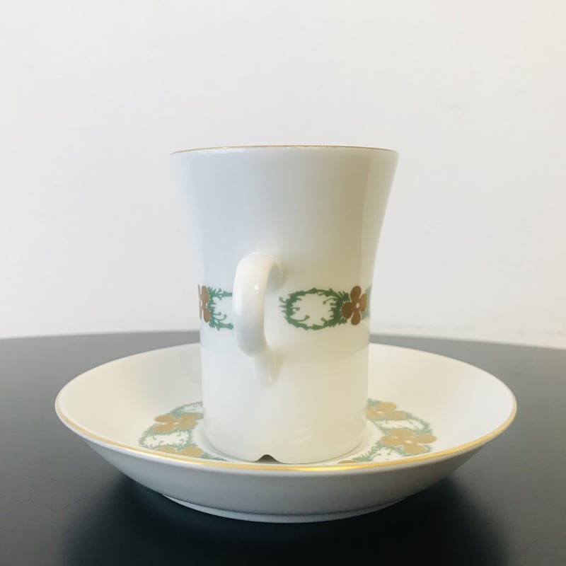 ロールストランド Fleur カップ ソーサー プレート トリオ ビンテージ