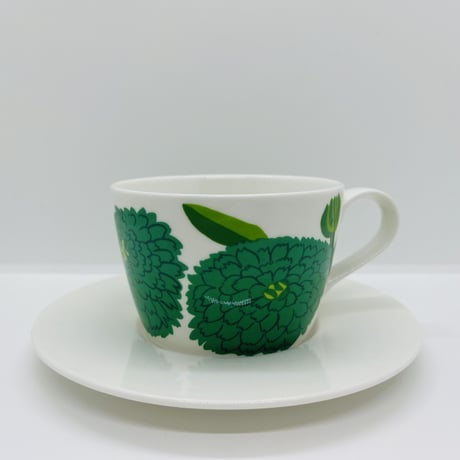 《Marimekko》Primavera　グリーン　C&Sセット