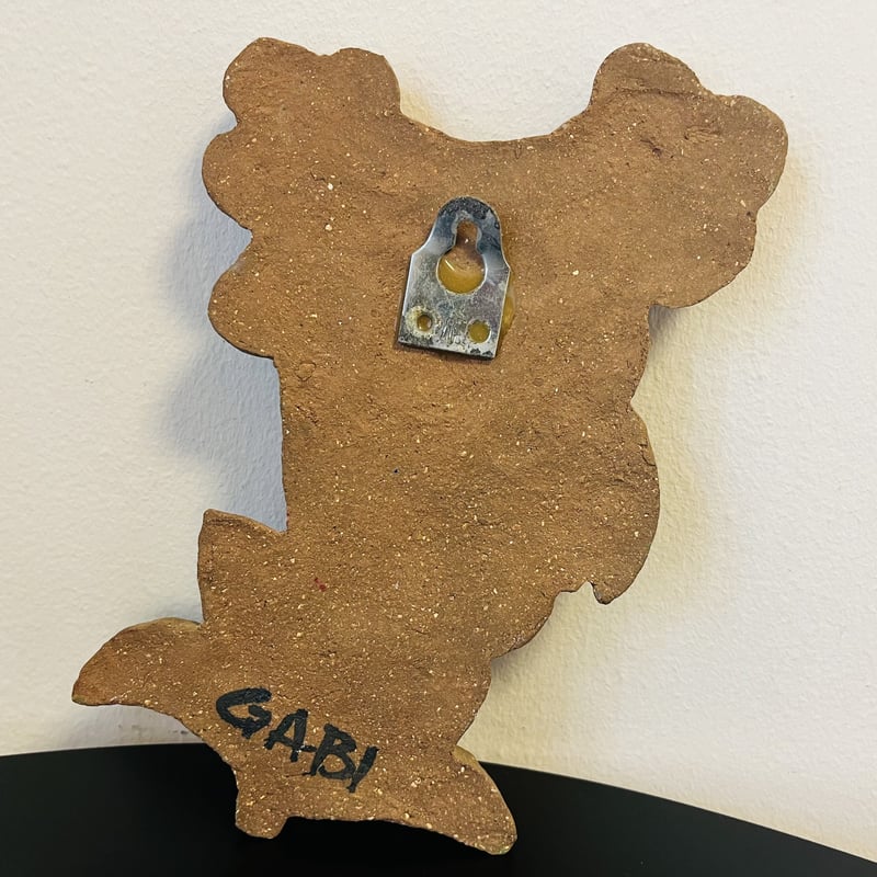 Gabi Citron-Tengborg】ブルーのお花の陶板 | sugallery