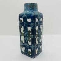 《Royal Copenhagen》  Baca フラワーベース　ミニ　ブルー 【Nils Thorsson】-A