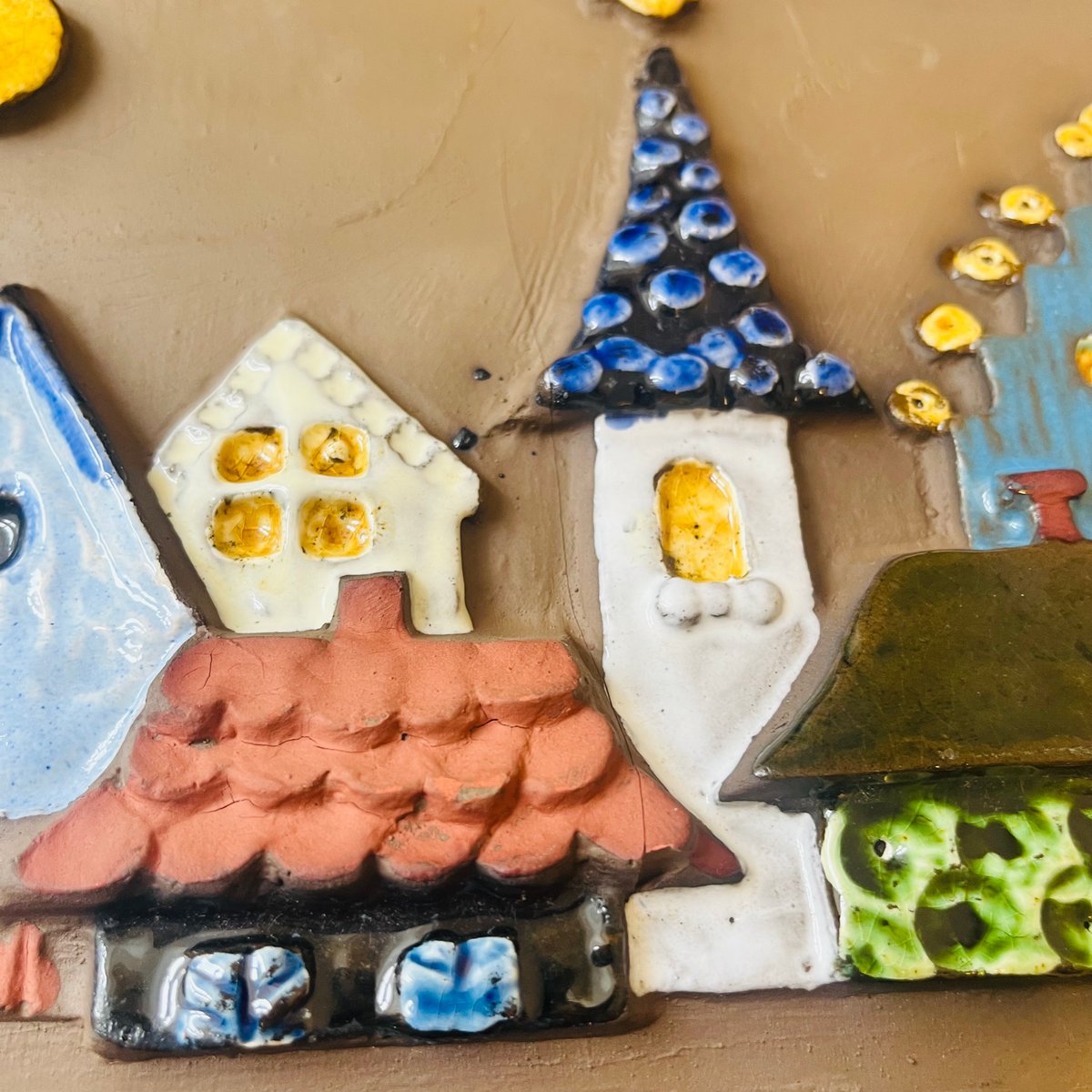 Jie Gantofta 北欧の街並み　Annika Khilman　北欧　陶板 ちょっと訳あり《Jie Gantofta》 北欧の街並み【Annika Khilman】 |