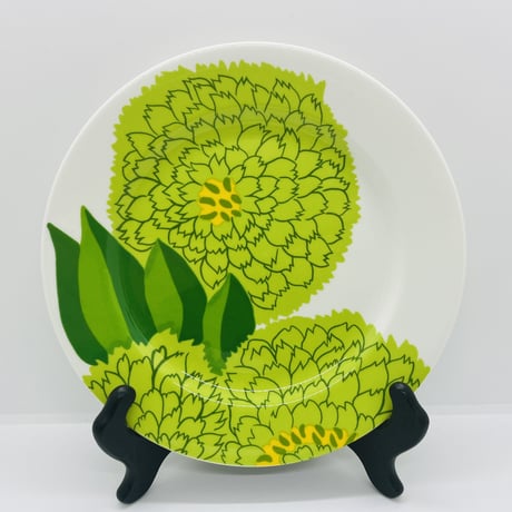 《Marimekko》Primavera　ライトグリーン　トリオ　C&S+プレート