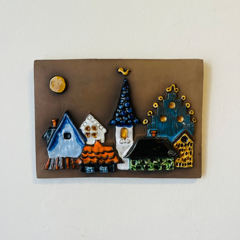 Jie Gantofta 北欧の街並み　Annika Khilman　北欧　陶板 Jie Gantofta》 北欧の街並み【Annika Khilman】 | sugallery