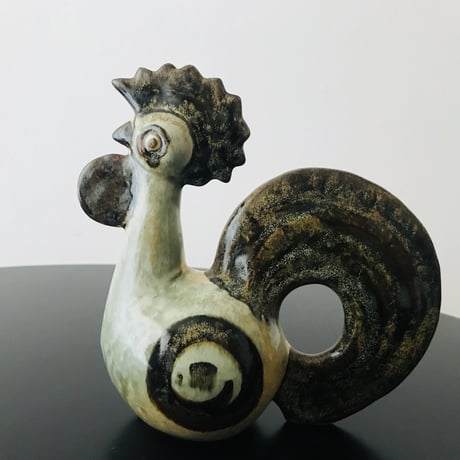 《Soholｍ》ニワトリのオブジェ　雄鶏【Joseph Simon】