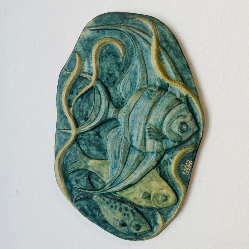 魚　陶板 Irma Yourstone】魚の陶板 | sugallery