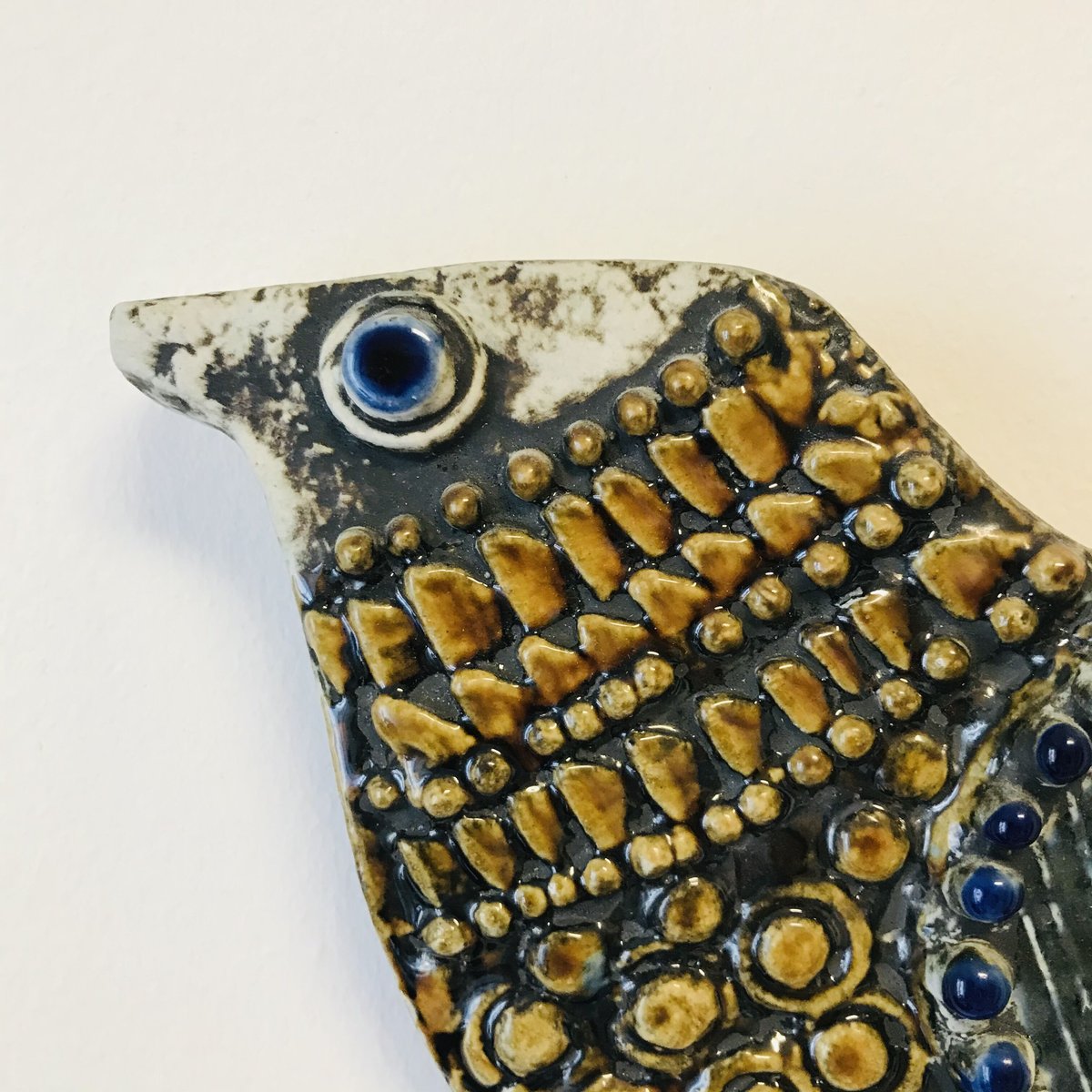 ☆ご予約品☆【Lisa Larson/リサラーソン】 Fågel ／鳥の陶板