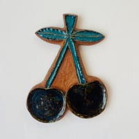 Gabi Citron-Tengborg】ブルーのお花の陶板 | sugallery