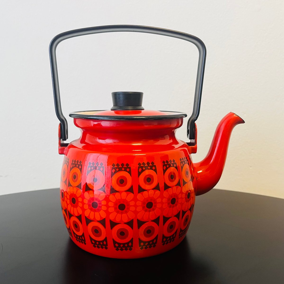 ARABIA Finel / フィネル》赤いケトル【Kaj Frank】 | sugallery