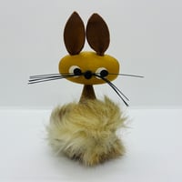 チークのうさぎさん　オフホワイト