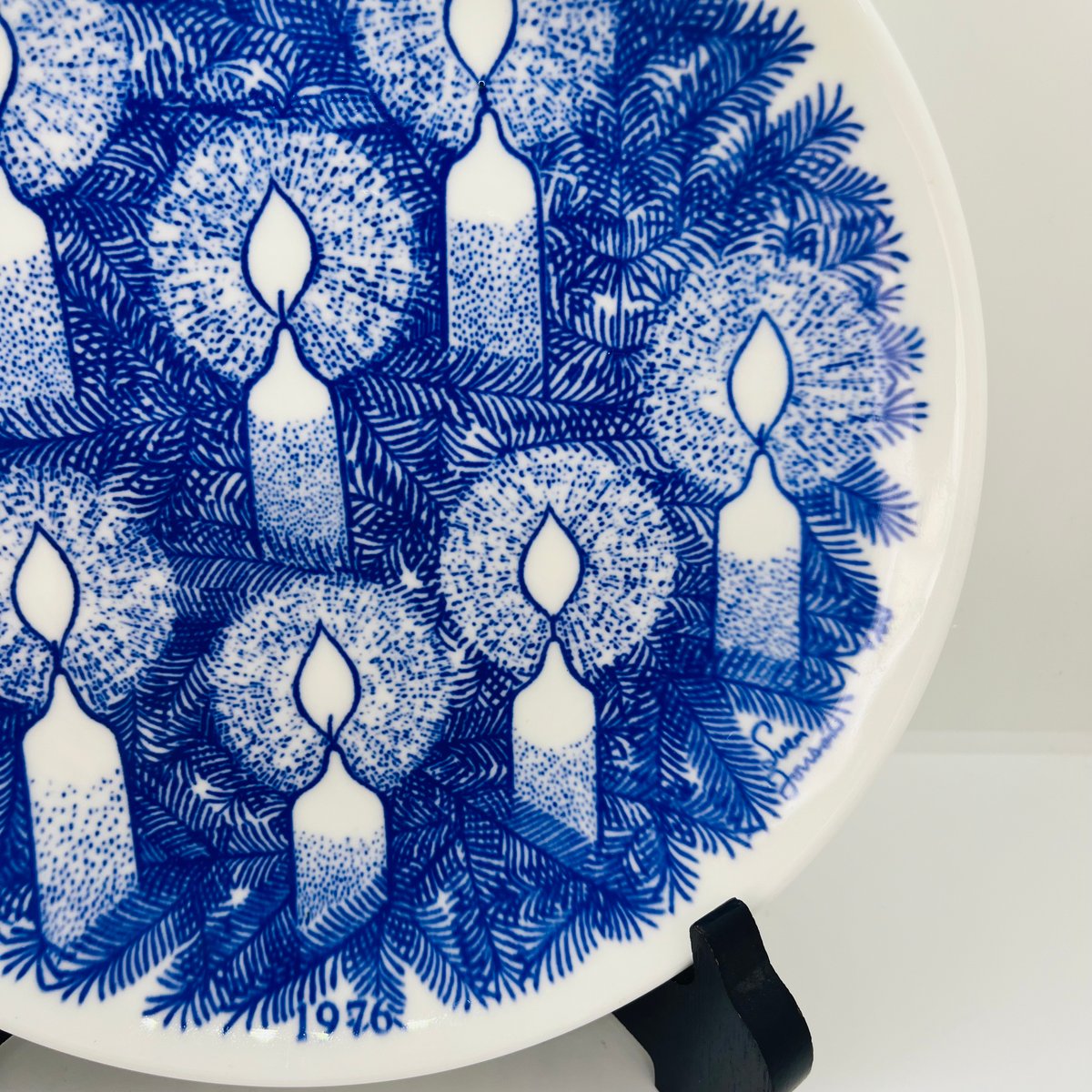 グスタフスベリ/スヴェン・ジョンソン/クリスマスイヤープレート/1976年 Gustavsberg》クリスマスイヤープレート 1976年 | sugallery