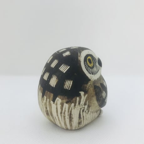 【Edvard Lindahl】ウインクするフクロウのオブジェ《Gustavsberg》