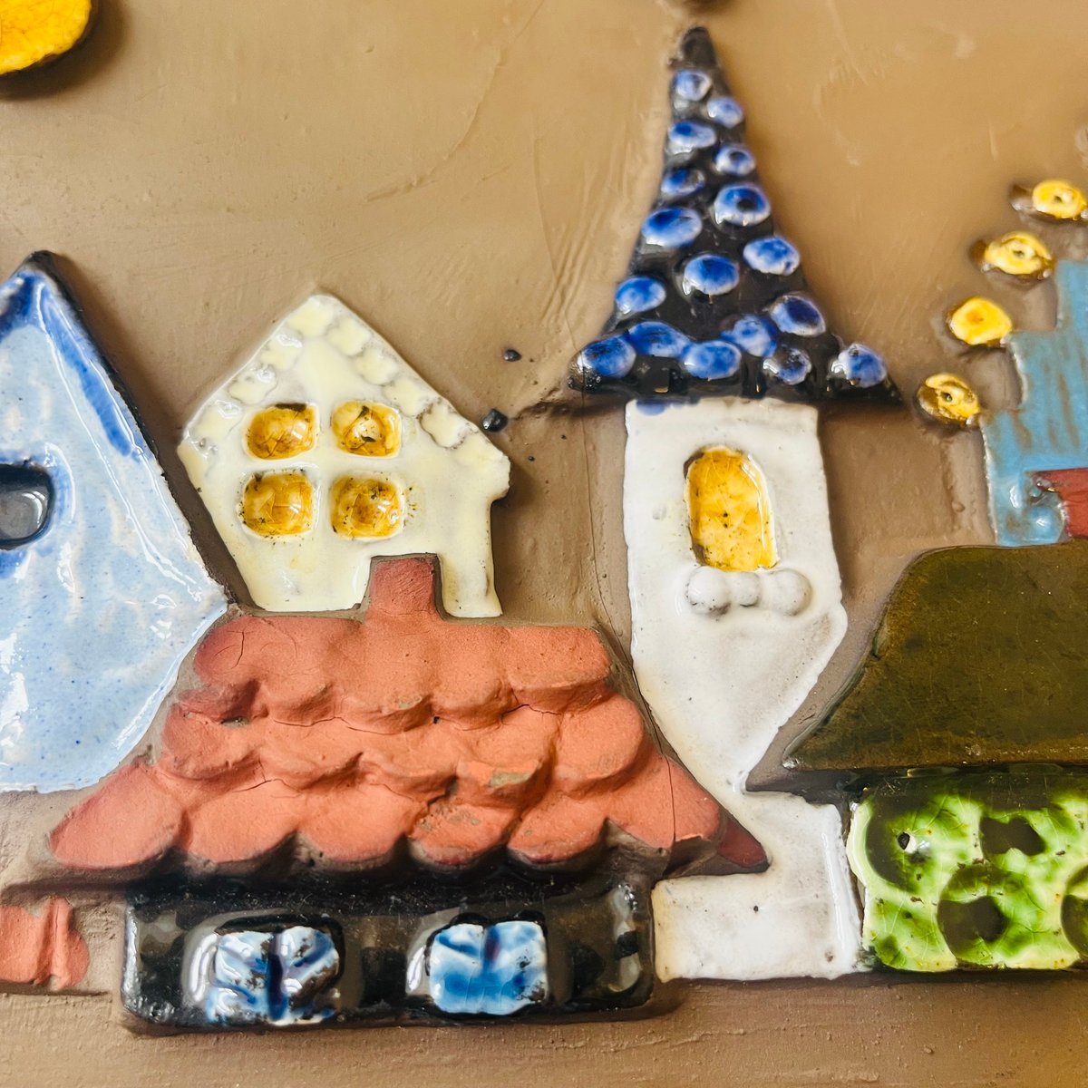 Jie Gantofta 北欧の街並み　Annika Khilman　北欧　陶板 ちょっと訳あり《Jie Gantofta》 北欧の街並み【Annika Khilman】 |