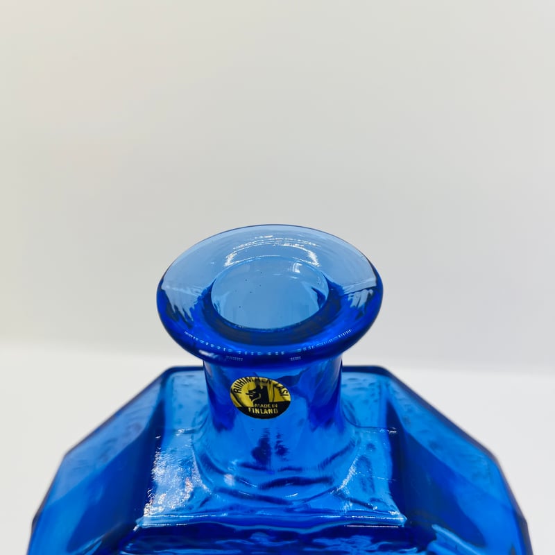 Riihimaen Lasi》 Stella polaris ブルー 【Nanny Stil