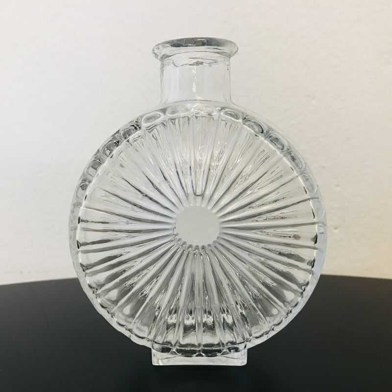 Riihimaen Lasi》 aurinko pullo 【Helena Tynell】