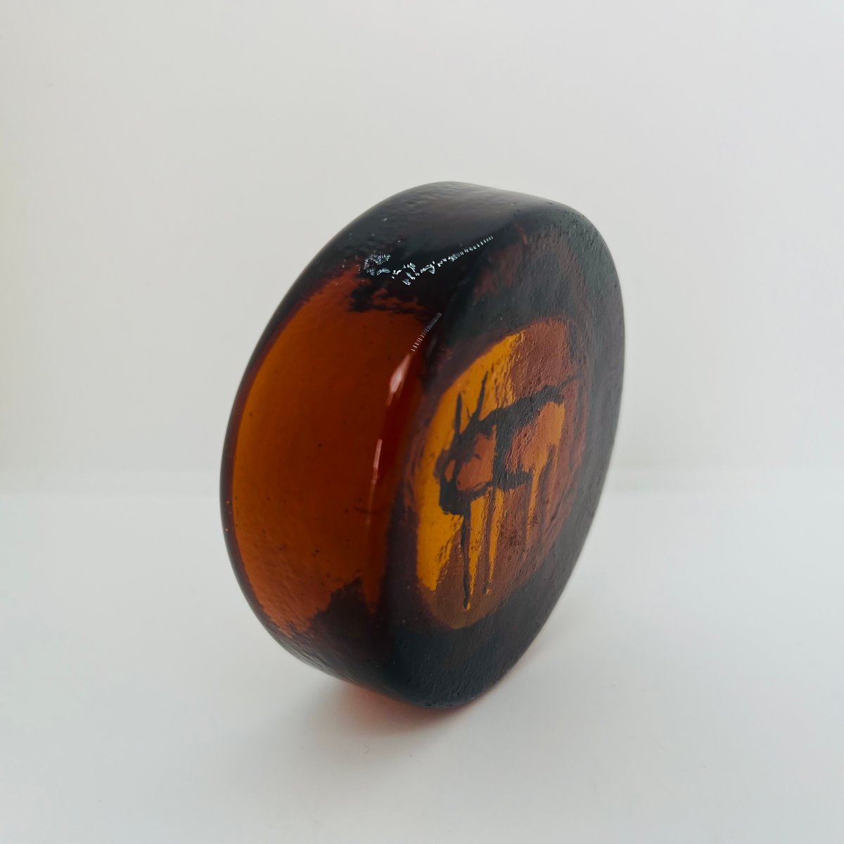 Erik Hoglund / エリックホグラン】アッシュトレイ 猫 ブラウン