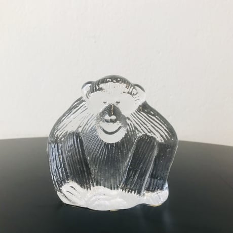 【Lisa Larson/  リサラーソン】動かザル 《Royal Krona》