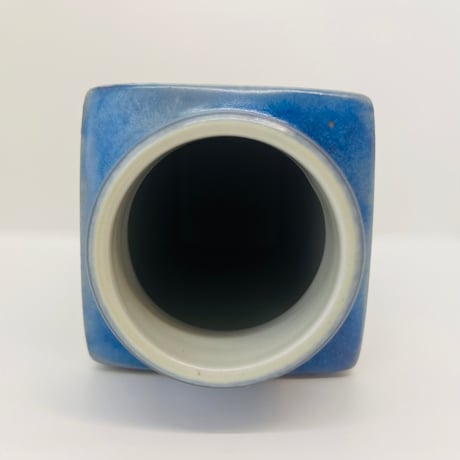 《Royal Copenhagen》  Baca フラワーベース　ブルー 【Nils Thorsson】-A