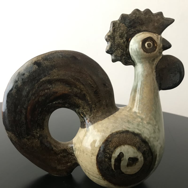 soholm Denmark ニワトリにわとり　Joseph Simon Soholm》ニワトリのオブジェ 雄鶏【Joseph Simon】 | sugallery