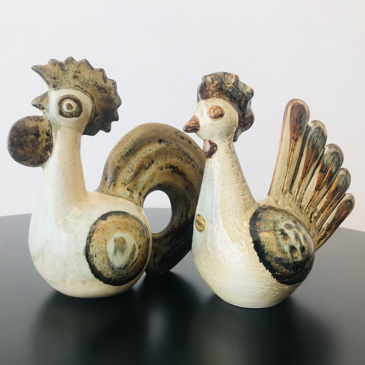 Joseph Simon】雌鶏・雄鶏 ペア オブジェ《Soholm》 | sugallery Joseph Simon】雌鶏・雄鶏 ペア オブジェ《Soholm》 | sugallery
