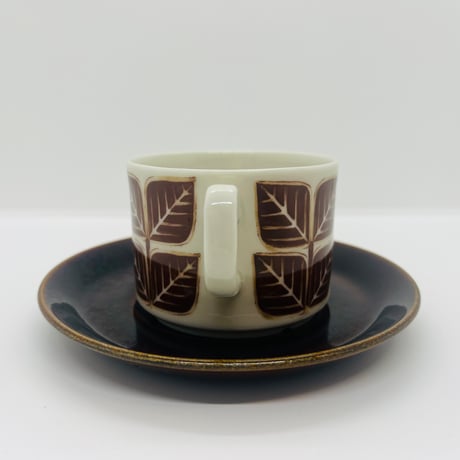 《Gefle》Brunt blåd　コーヒーC&S
