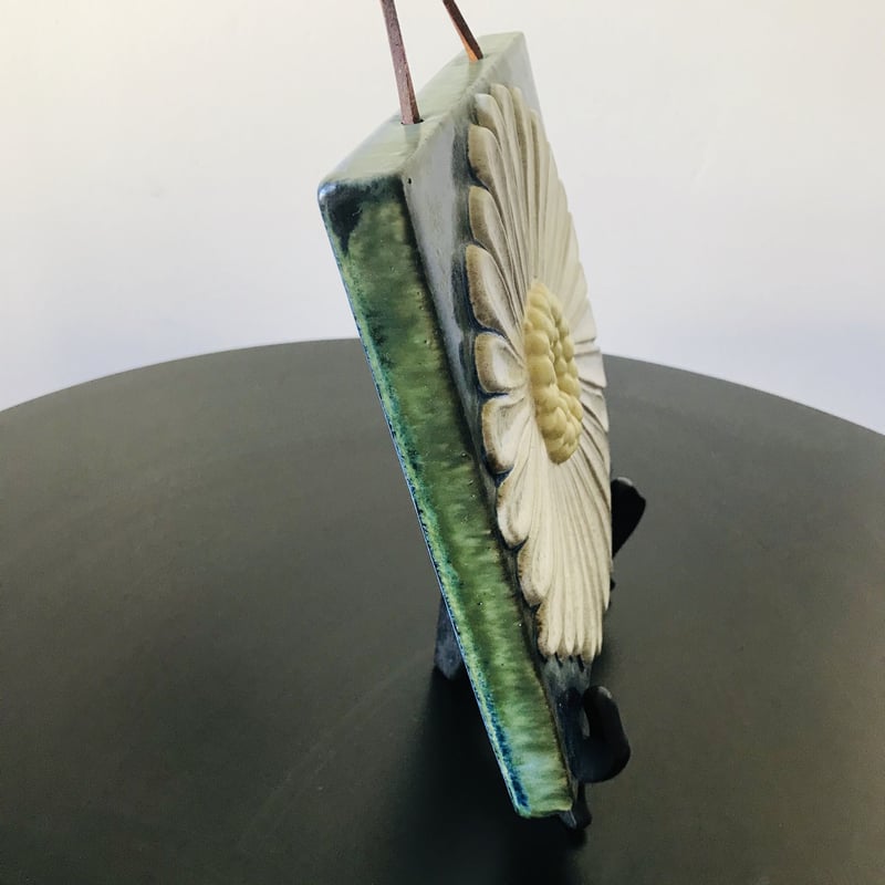 Ego Stengods》マーガレットのお花 陶板【Willi Fischer】 | sug