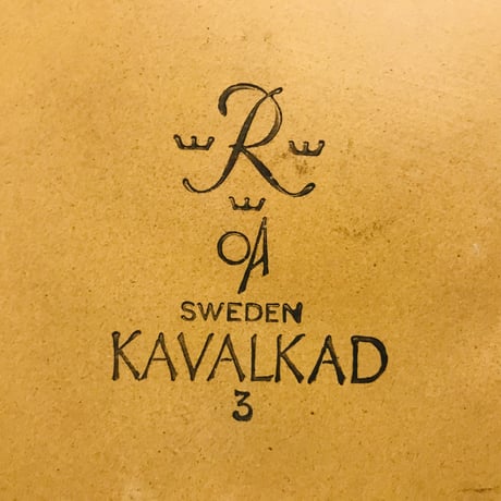 【Olle Alberius】陶板 Kavalkad 3《Rörstrand》