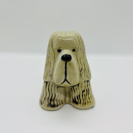 ★ご予約品★【Lisa Larson / リサラーソン】　Kennel　白スパニエル　《Gustavsberg》