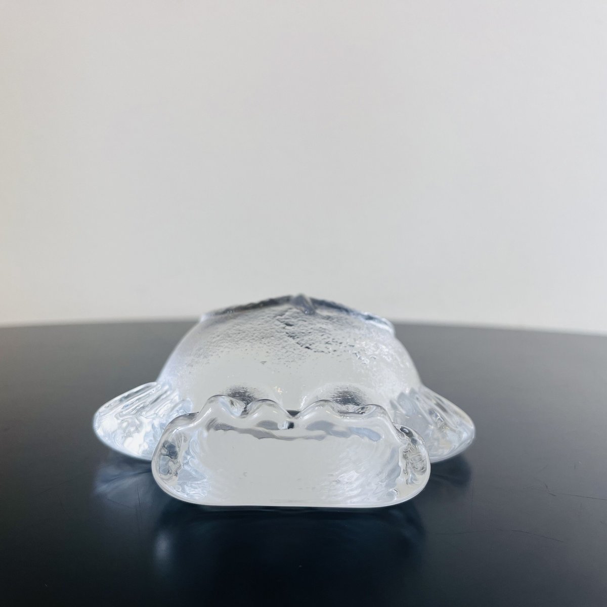 ❁ リサラーソン フクロウ ガラス  Krona❁ Lisa Larson】Royal Krona ガラス フクロウ オブジェ