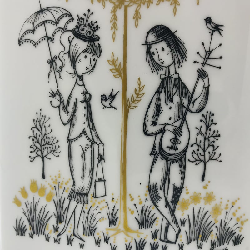Rosenthal】花瓶《Raymond Peynet》 | sugallery Rosenthal】花瓶《Raymond Peynet》 | sugallery