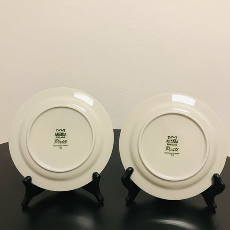 【ARABIA】Pirtti  / ピルティ 17cm ケーキ プレート　６枚セット【箱付き！】