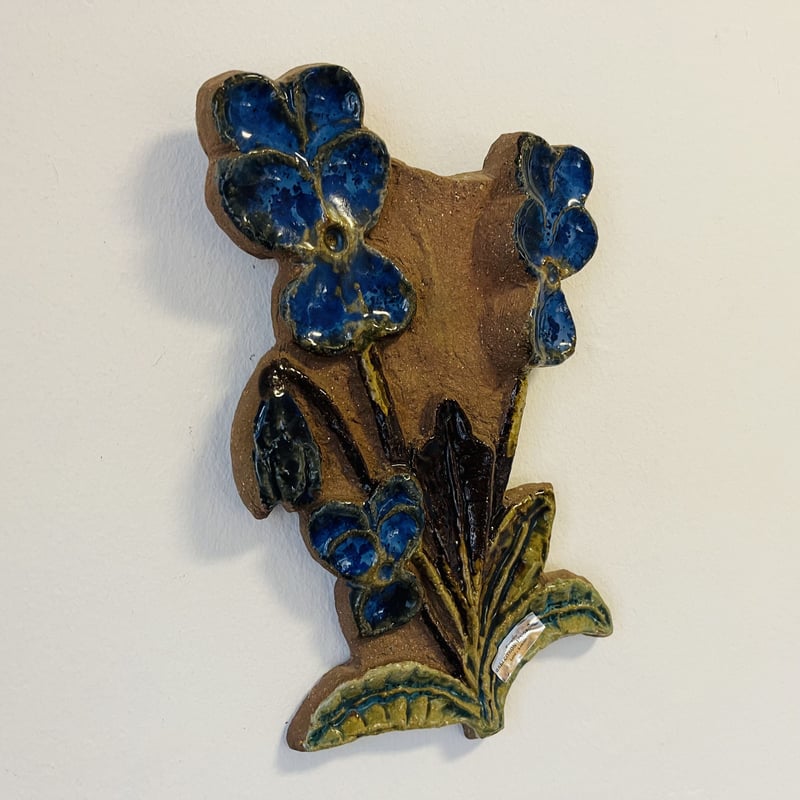 Gabi Citron ガビ作 陶板 花 Gabi Citron ガビ作 陶板 花 【Gabi