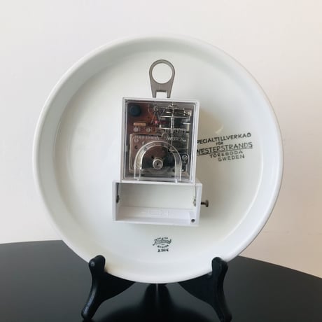 箱付き！グリーン× ホワイト 壁掛け時計《Rorstrand》
