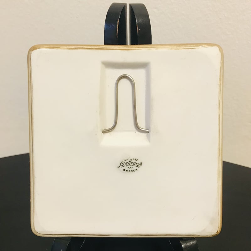 希少なsylvia leuchovius 黄色の花陶板 【公式通販】