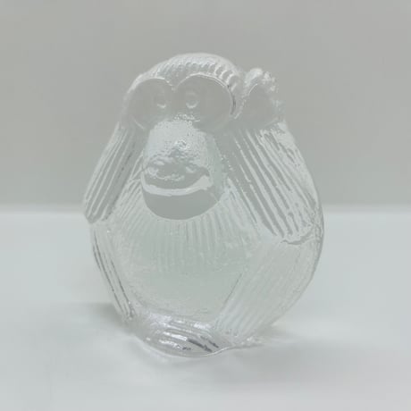 【Lisa Larson/  リサラーソン】 聞かザル 《Royal Krona》