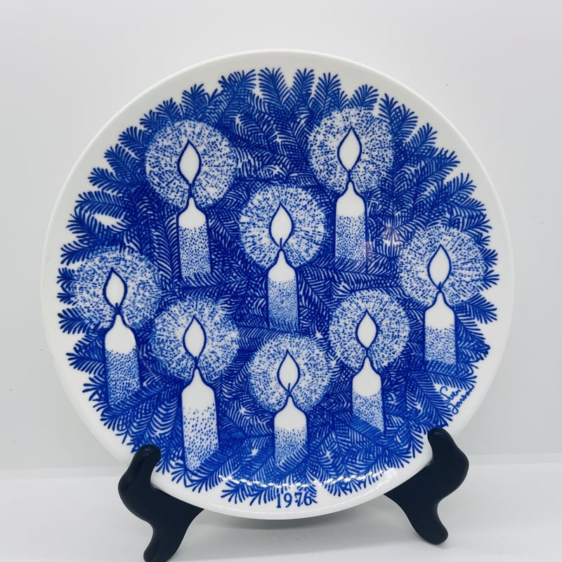 グスタフスベリ/スヴェン・ジョンソン/クリスマスイヤープレート/1976年 グスタフスベリ/スヴェン・ジョンソン/クリスマスイヤープレート/1976