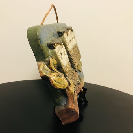 【Willi Fischer / ウィリーフィッシャー】フクロウの陶板《Ego Stengods》