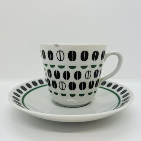 《Rörstrand》Zoega コーヒーC＆S+スプーン