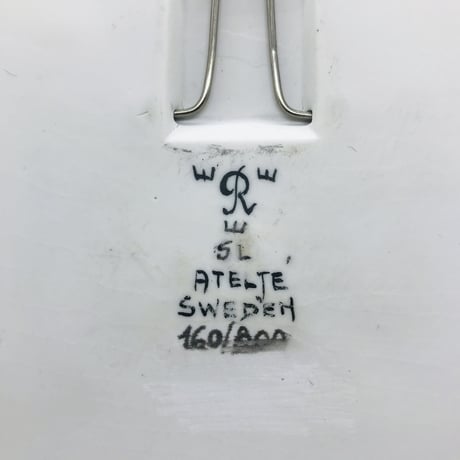 【Sylvia leuchovius 】鳥の絵皿陶板《Rörstrand》