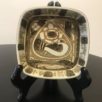 《Royal Copenhagen》  Baca シリーズ　スクエアープレート（小）