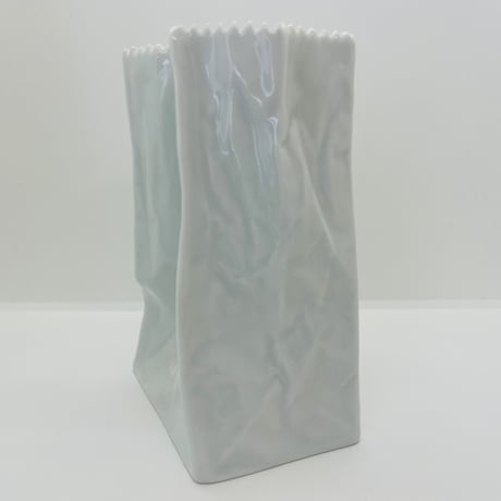 【Tapio Wirkkala】TUTENVASEN　紙袋の花瓶 大《Rosenthal》