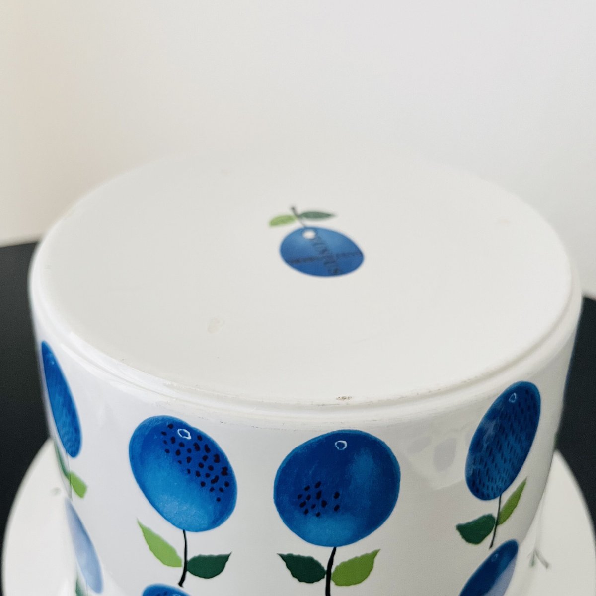 Stig Lindberg 】Prunus キャセロール大《Gustavsberg》 |