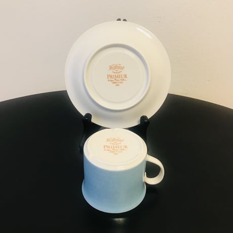 【Signe Persson-Melin/シグネペーションメリン】コーヒーカップ＆ソーサー　Primeur　ブルーⅠ《Rorstrand》