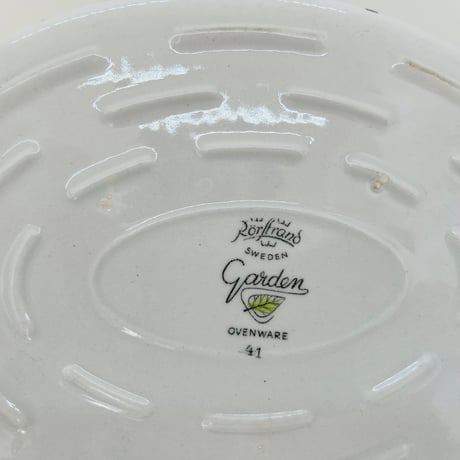 《Rörstrand》Garden　グラタン皿