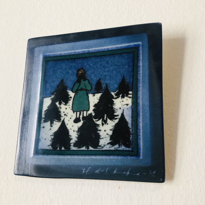 ヘルヤ・リウッコ 陶板 Summer in our Hearts 3枚組 ヘルヤ・リウッコ